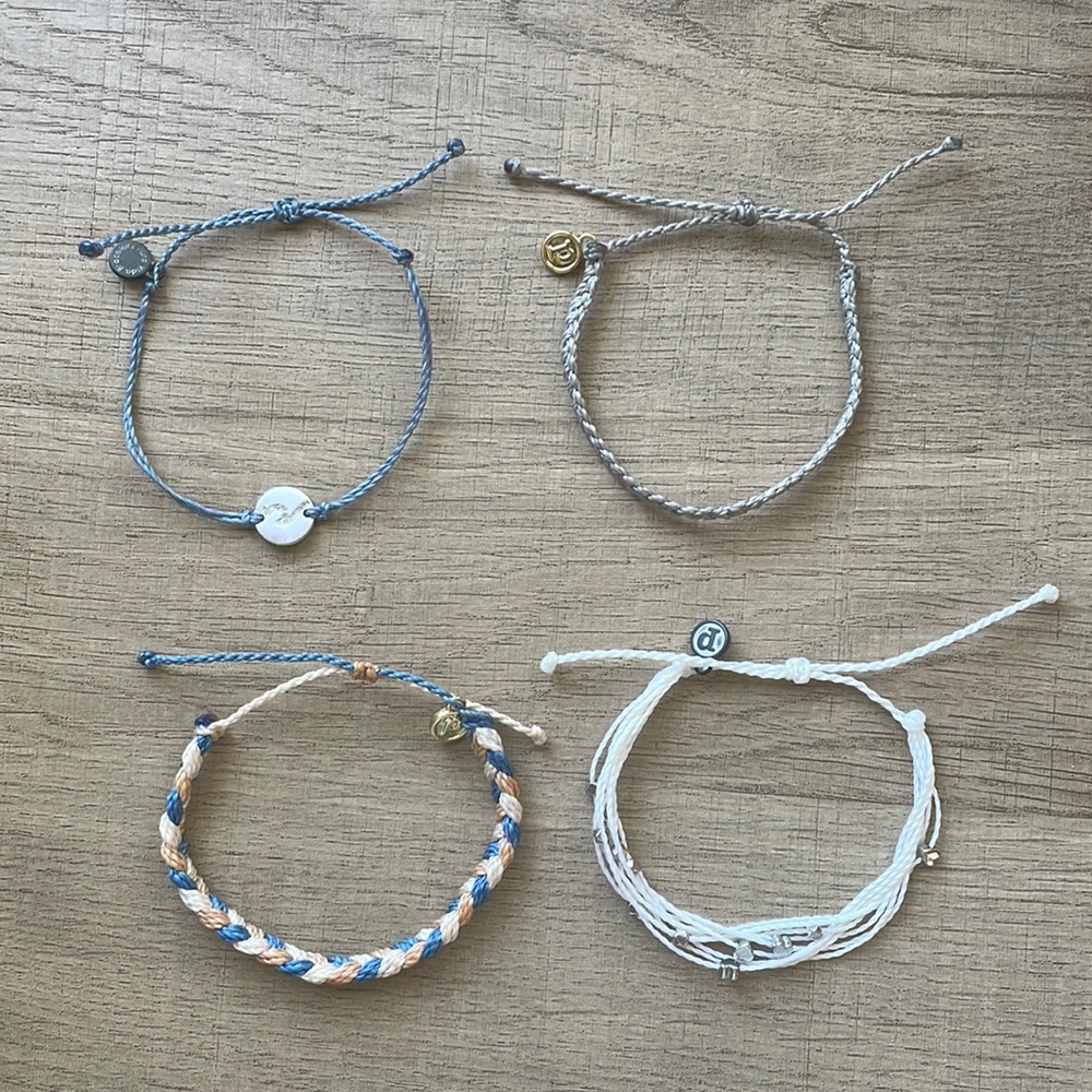 Four Pura Vida Bracelets